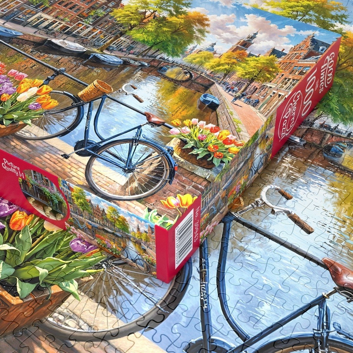 Amszterdami tulipánok Cherry Pazzi 1000 darabos kirakó puzzle (CP - 30943) - puzzlegarden
