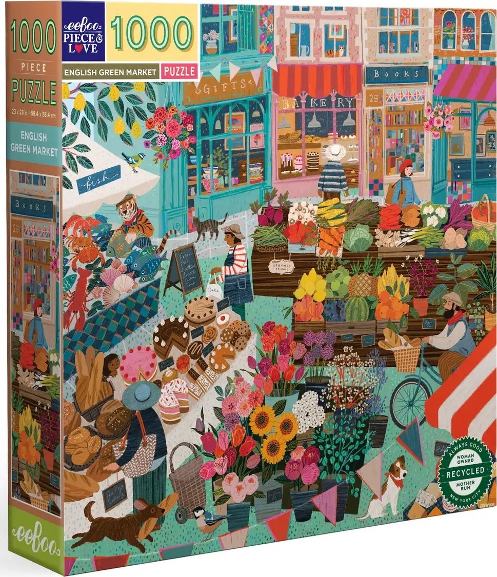 Angol Piac Eeboo 1000 darabos kirakó puzzle (EB - PZTEGM) - puzzlegarden