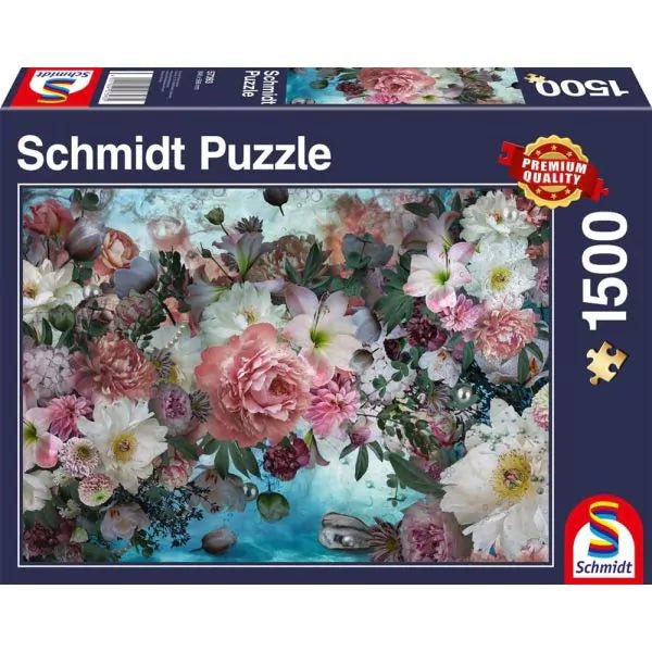 Aquascape - Virágok a víz alatt Schmidt Spiele 1500 darabos kirakó puzzle (SCH - 57393) - puzzlegarden