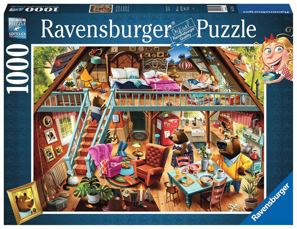 Aranyhaj lebukik! Ravensburger 1000 darabos kirakó puzzle (RA - 17311) - puzzlegarden