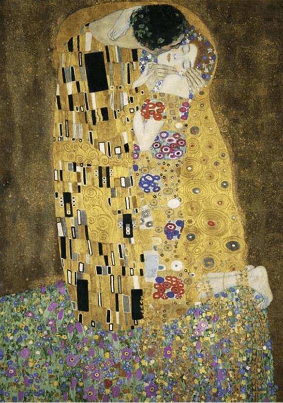 Art Collection - Klimt: A csók Ravensburger 1000 darabos kirakó puzzle (RA - 12000066) - puzzlegarden