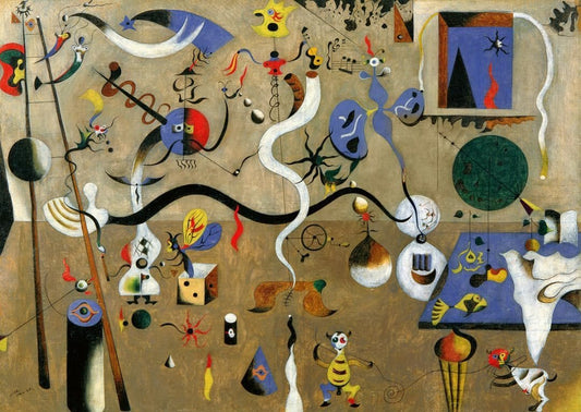 Art Collection - Miró - A Bohóc Karneválja Ravensburger 1000 darabos kirakó puzzle (RA - 17178) - puzzlegarden