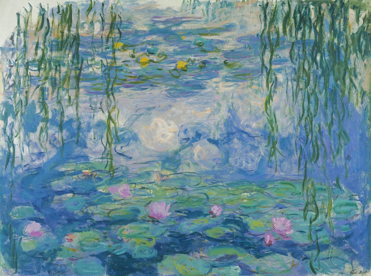 Art Collection – Monet – Tavirózsák 1916–19 Ravensburger 1000 darabos kirakó puzzle (RA - 12000194) - puzzlegarden