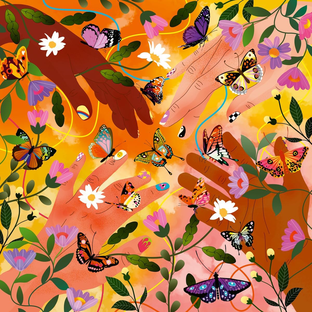 Art&Soul - Virágfesztivál Ravensburger 750 darabos kirakó puzzle (RA - 12001200) - puzzlegarden