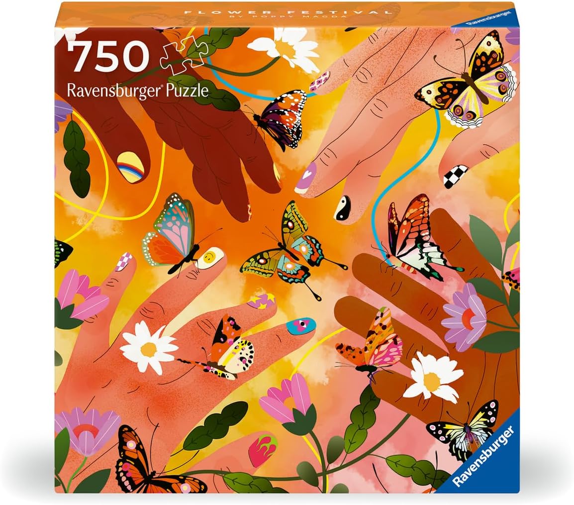 Art&Soul - Virágfesztivál Ravensburger 750 darabos kirakó puzzle (RA - 12001200) - puzzlegarden