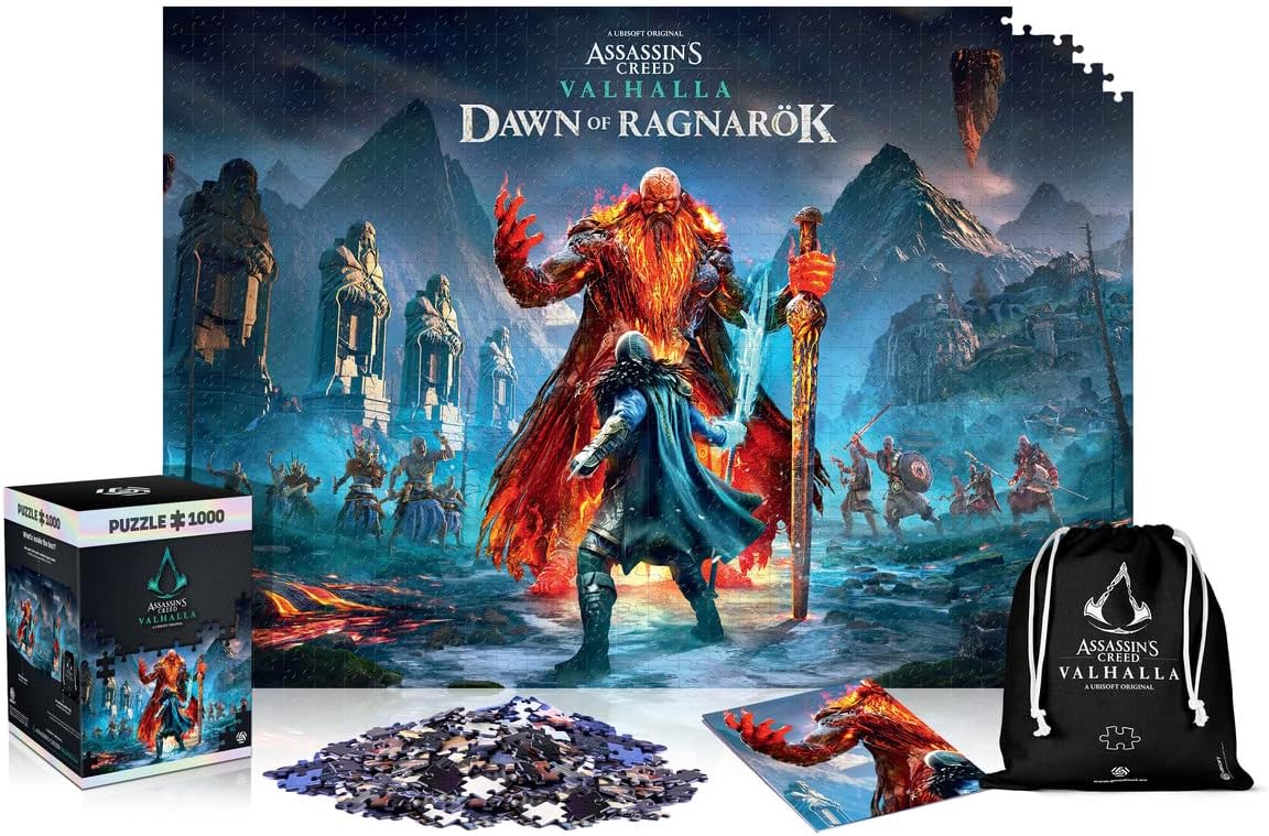 Assassin's Creed Valhalla - Dawn of Ragnarok Good Loot 1000 darabos kirakó puzzle (GL - 5908305238454) - puzzlegarden