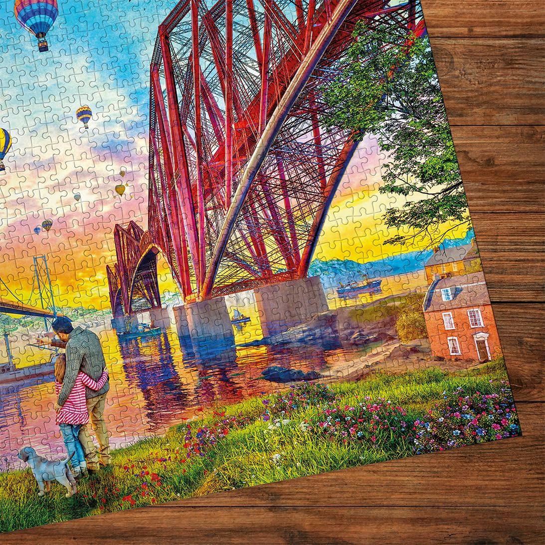 Átkelés a három hídon Gibsons 1000 darabos kirakó puzzle (G - G6424) - puzzlegarden