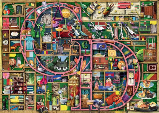 Awesome Alphabet C & D Ravensburger 1000 darabos kirakó puzzle (RA - 15183) - puzzlegarden