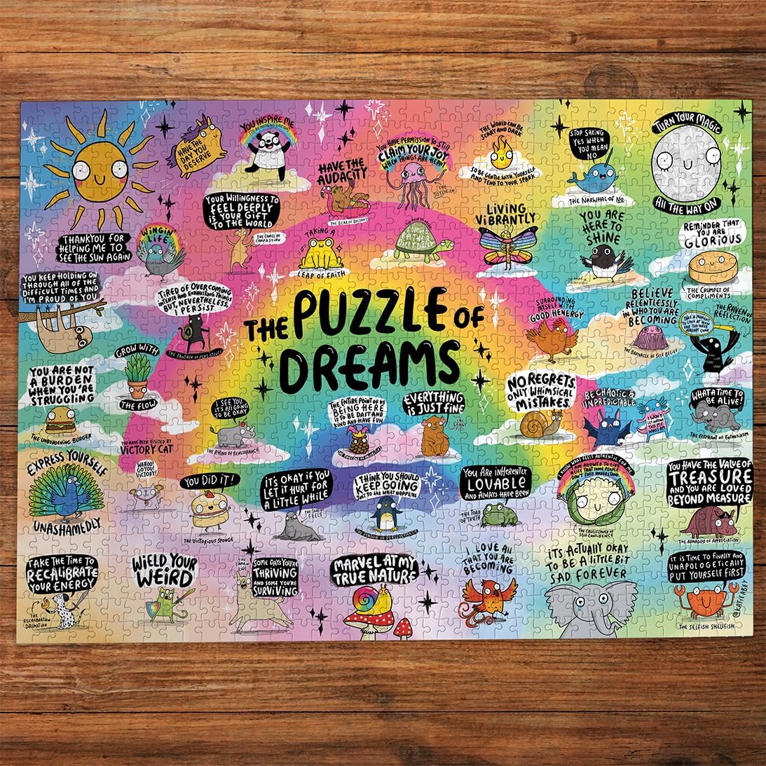 Az álmok kirakója Gibsons 1000 darabos kirakó puzzle (G - G7163) - puzzlegarden