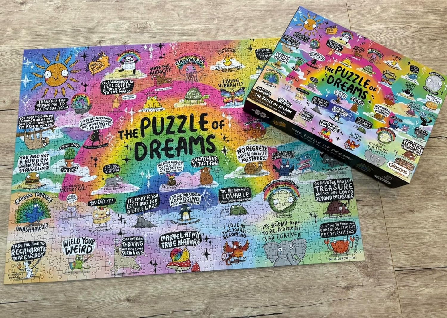 Az álmok kirakója Gibsons 1000 darabos kirakó puzzle (G - G7163) - puzzlegarden