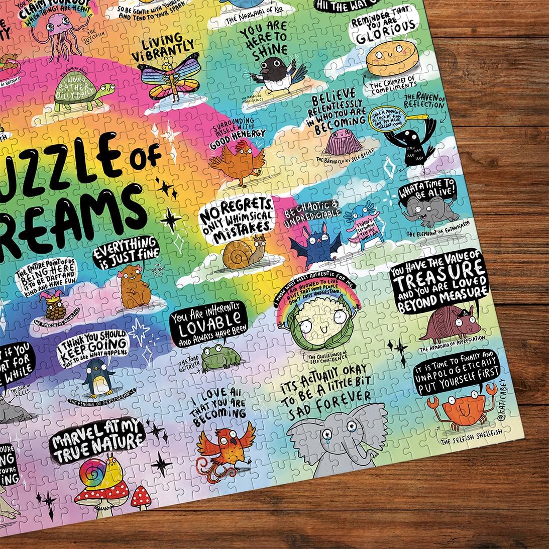 Az álmok kirakója Gibsons 1000 darabos kirakó puzzle (G - G7163) - puzzlegarden