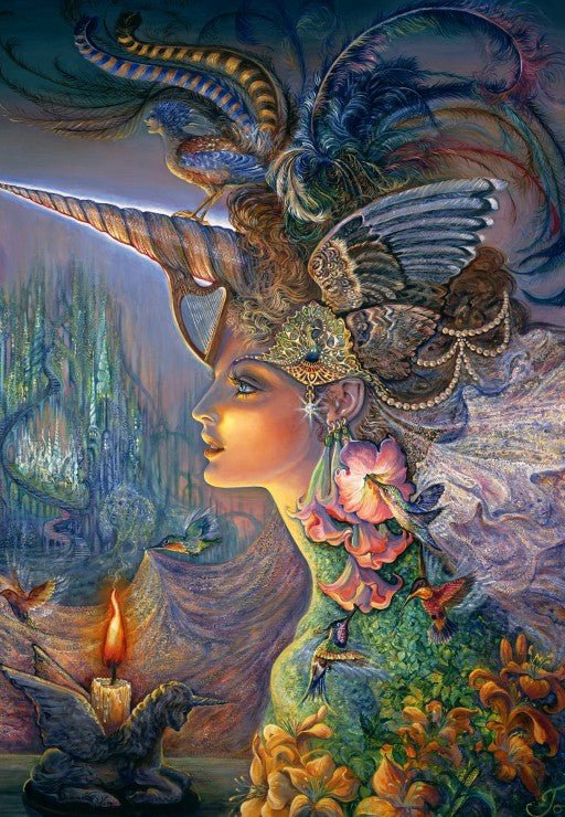 Az én egyszarvú hölgyem Grafika 1000 darabos kirakó puzzle (GR - F - 32383) - puzzlegarden