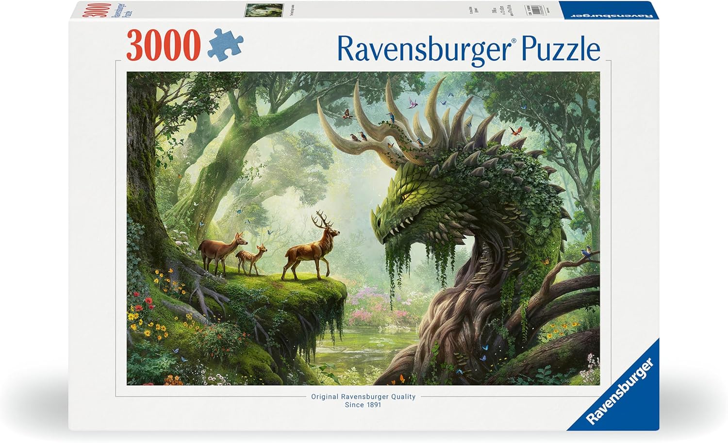 Az Erdő Sárkánya Ravensburger 3000 darabos kirakó puzzle (RA - 12000808) - puzzlegarden