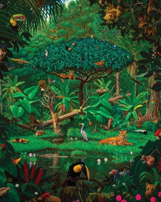 Az Esőerdő Titkai Pomegranate 1000 darabos kirakó puzzle (POM - AA1061) - puzzlegarden