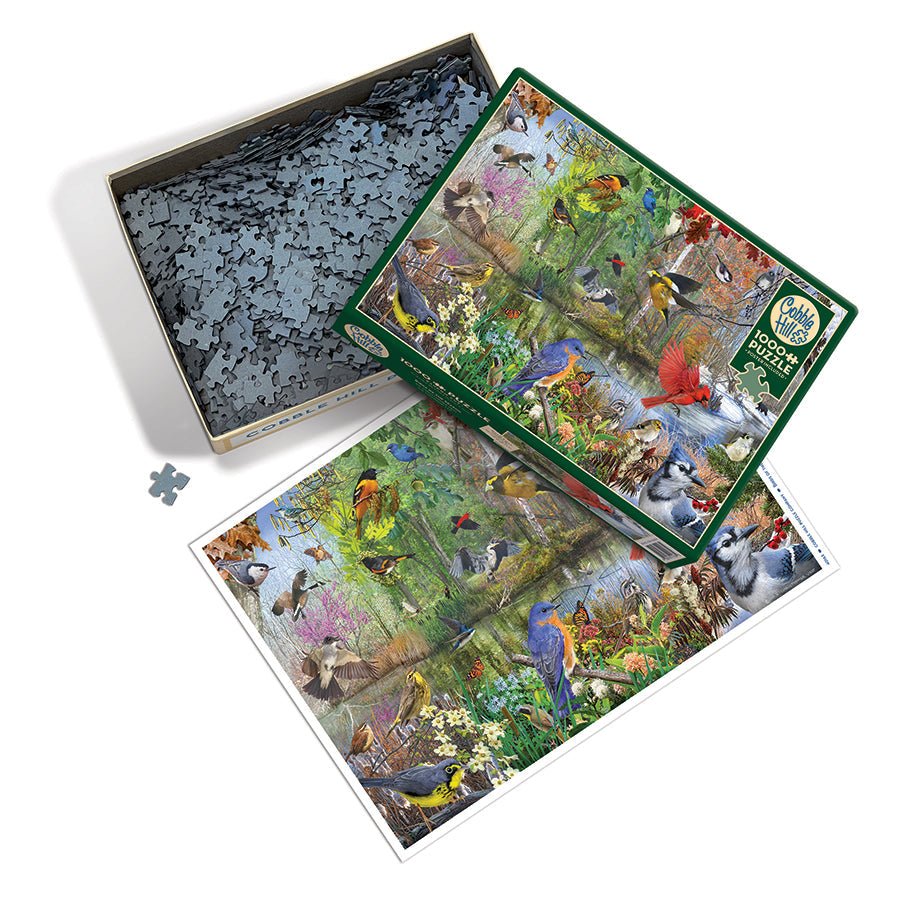 Az évszakok madarai Cobble Hill 1000 darabos kirakó puzzle (CH - 40163) - puzzlegarden