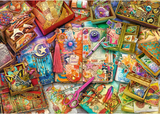 Az Író Asztala Trefl 1000 darabos kirakó puzzle (TR - 10849) - puzzlegarden