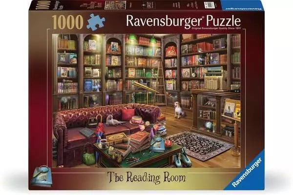 Az Olvasószoba Ravensburger 1000 darabos kirakó puzzle (RA - 12000329) - puzzlegarden