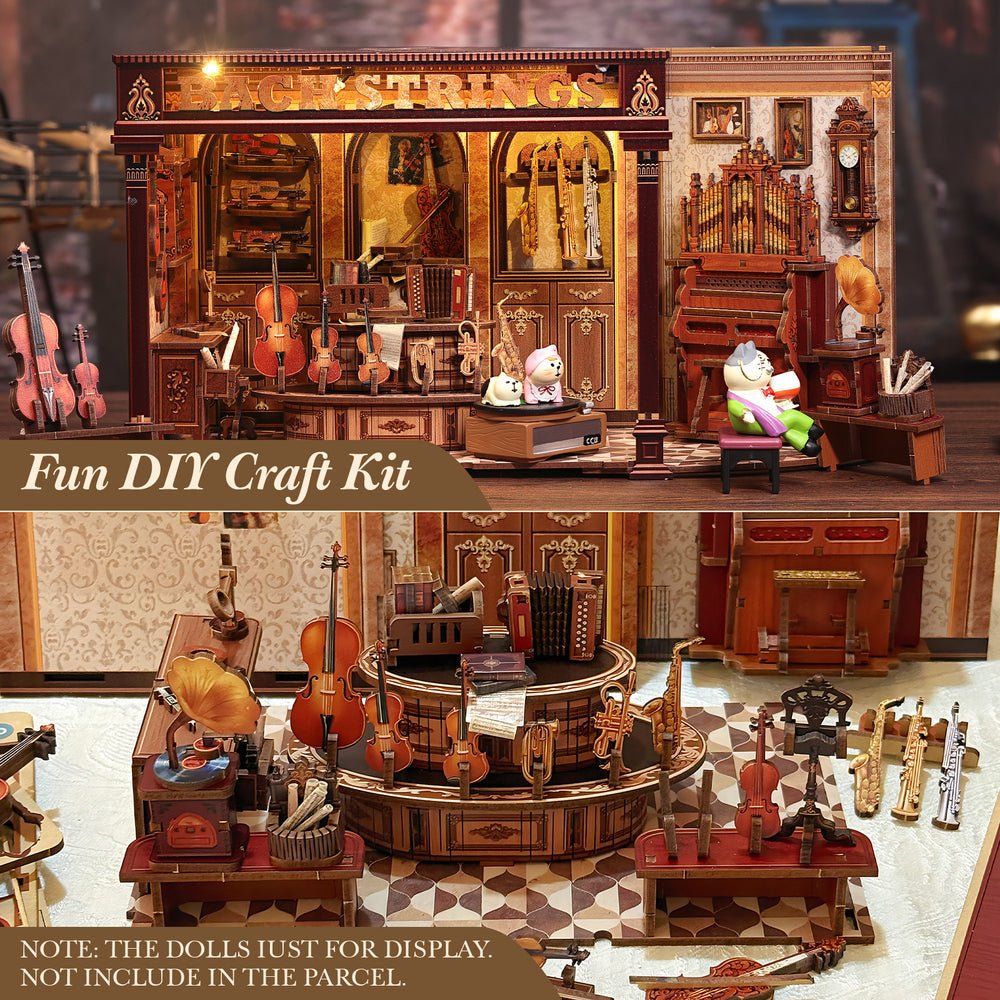 Bach Zeneműbolt CuteBee 285 darabos kirakó puzzle (CB - CWGB404) - puzzlegarden