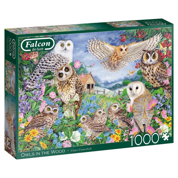 Baglyok az Erdőben Falcon 1000 darabos kirakó puzzle (FA - 11286) - puzzlegarden