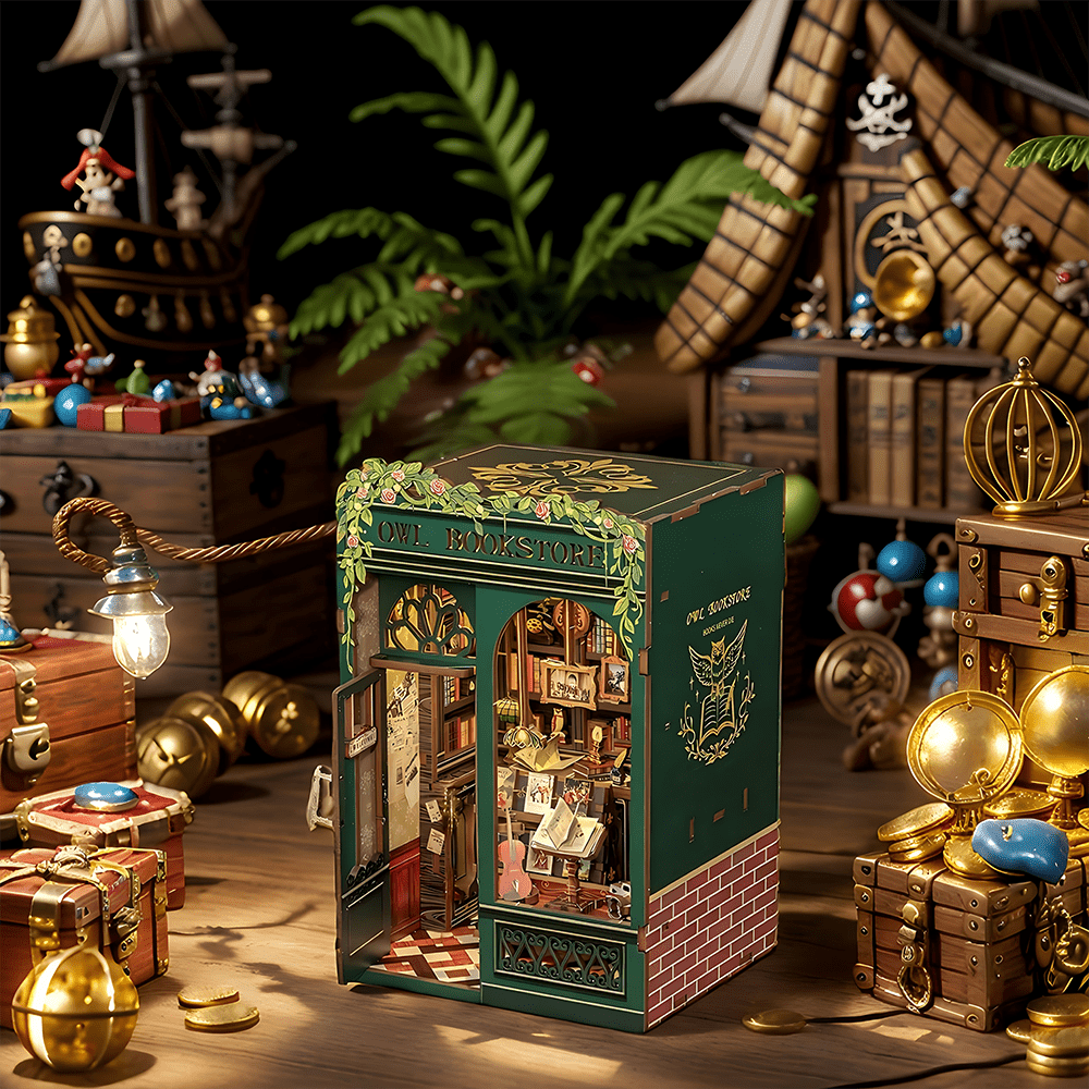 Bagoly Könyvesbolt CuteBee 139 darabos kirakó puzzle (CB - SD02B) - puzzlegarden