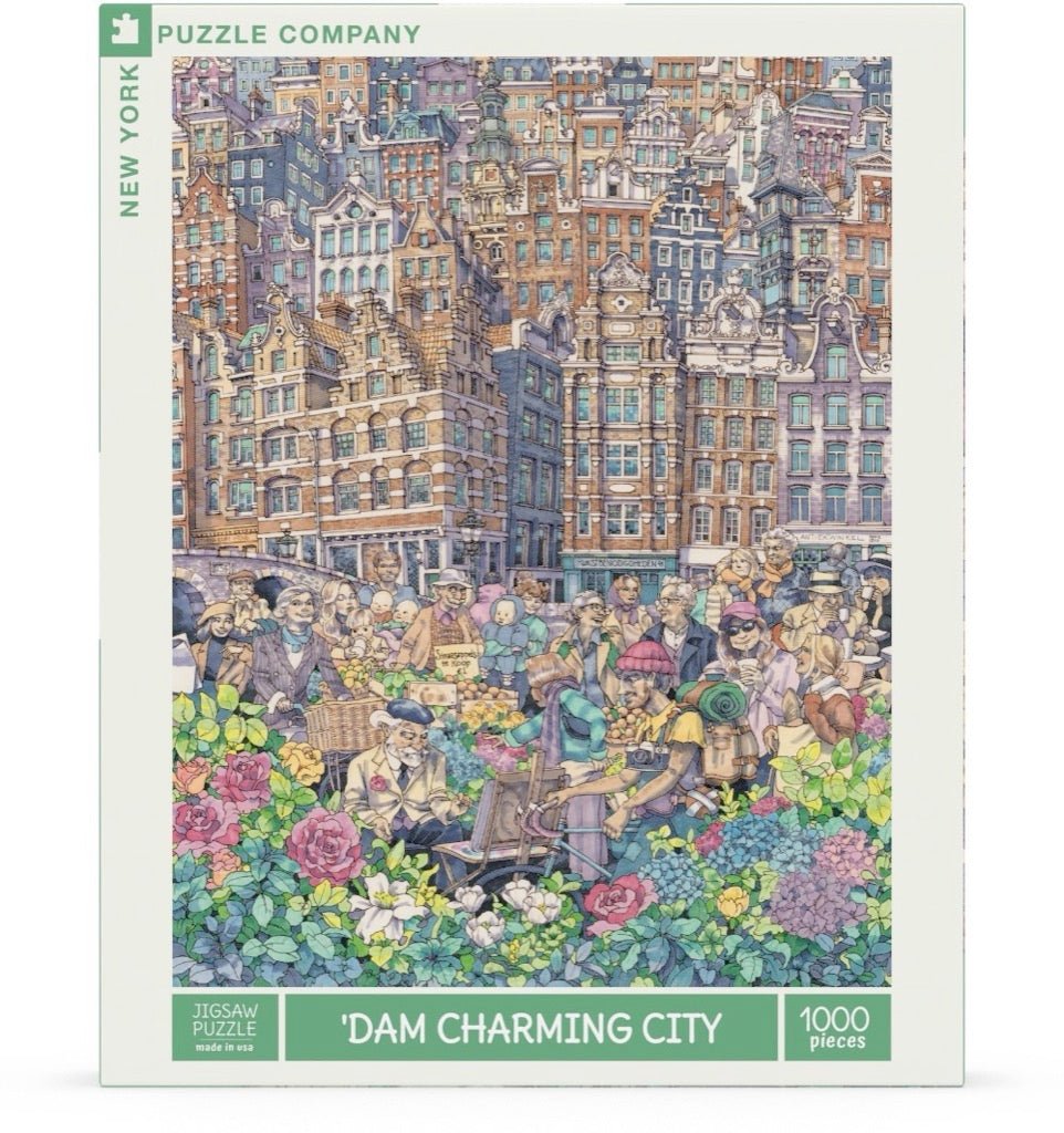 Bájos Város Amszterdam New York Puzzle Company 1000 darabos kirakó puzzle (NYPC - NPZMT2426) - puzzlegarden