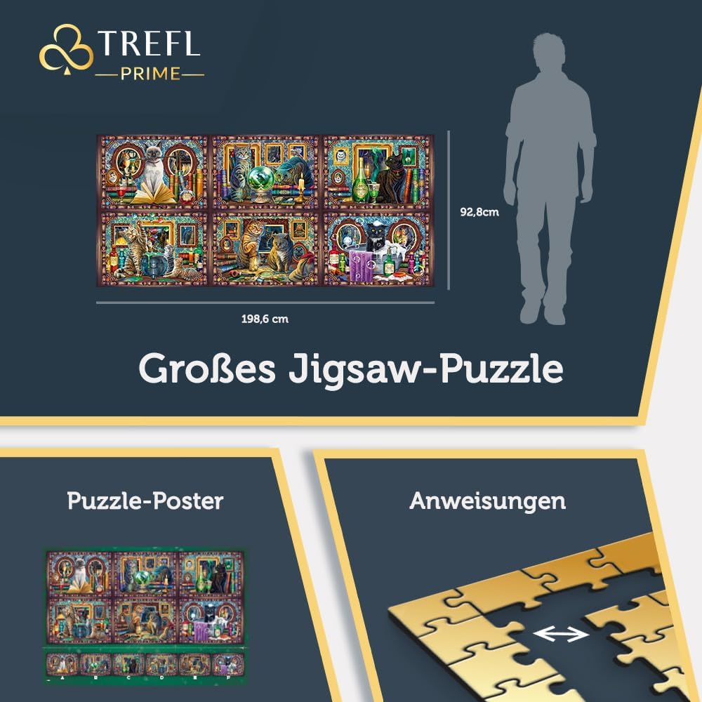 Bajuszos Csodák Trefl Prime 9000 darabos kirakó puzzle (TR-81035) - puzzlegarden