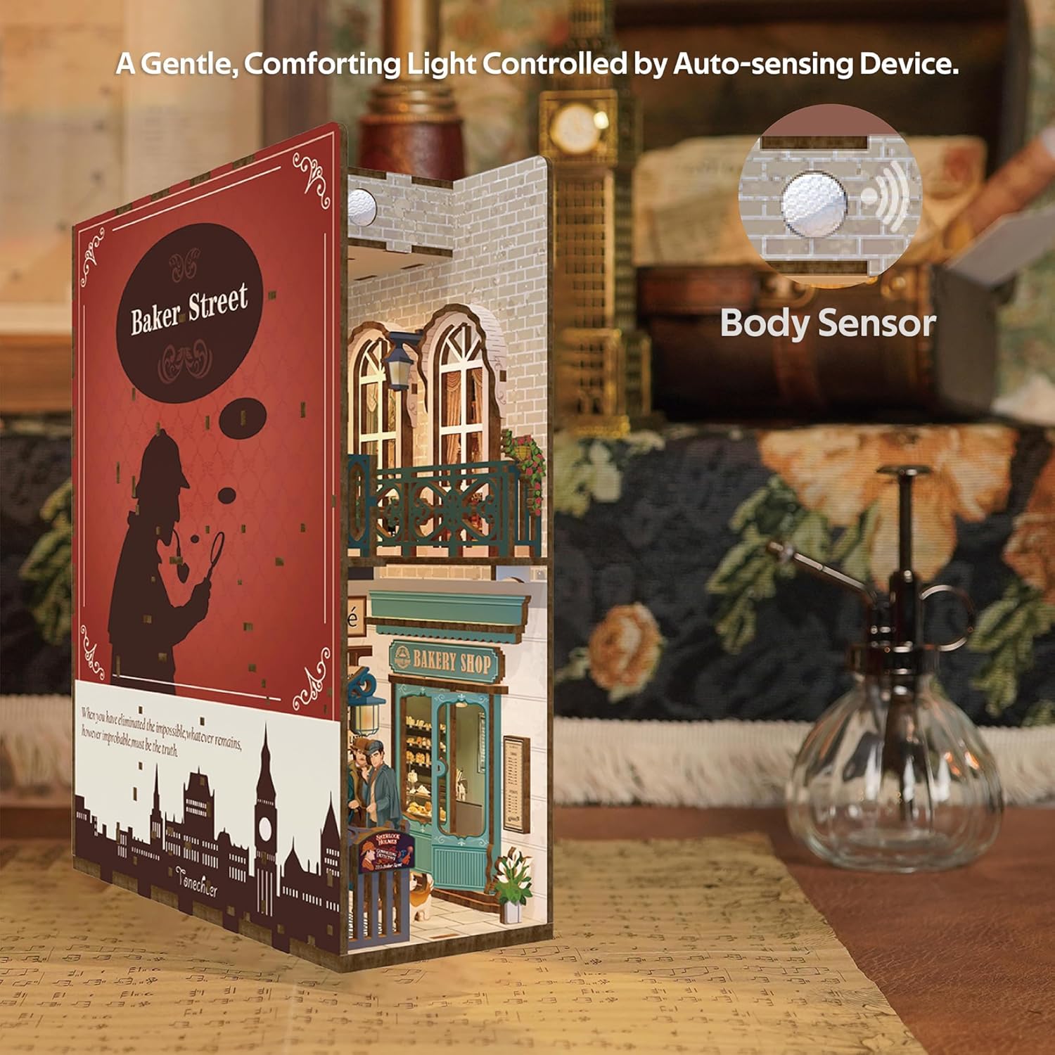 Baker Street Könyvkuckó Tonecheer 141 darabos kirakó puzzle (TC - TQ108) - puzzlegarden