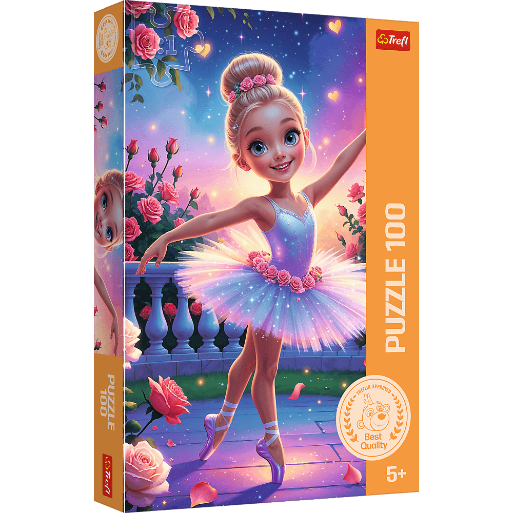 Balett - táncosnő Trefl 100 darabos kirakó puzzle (TR - 16538) - puzzlegarden