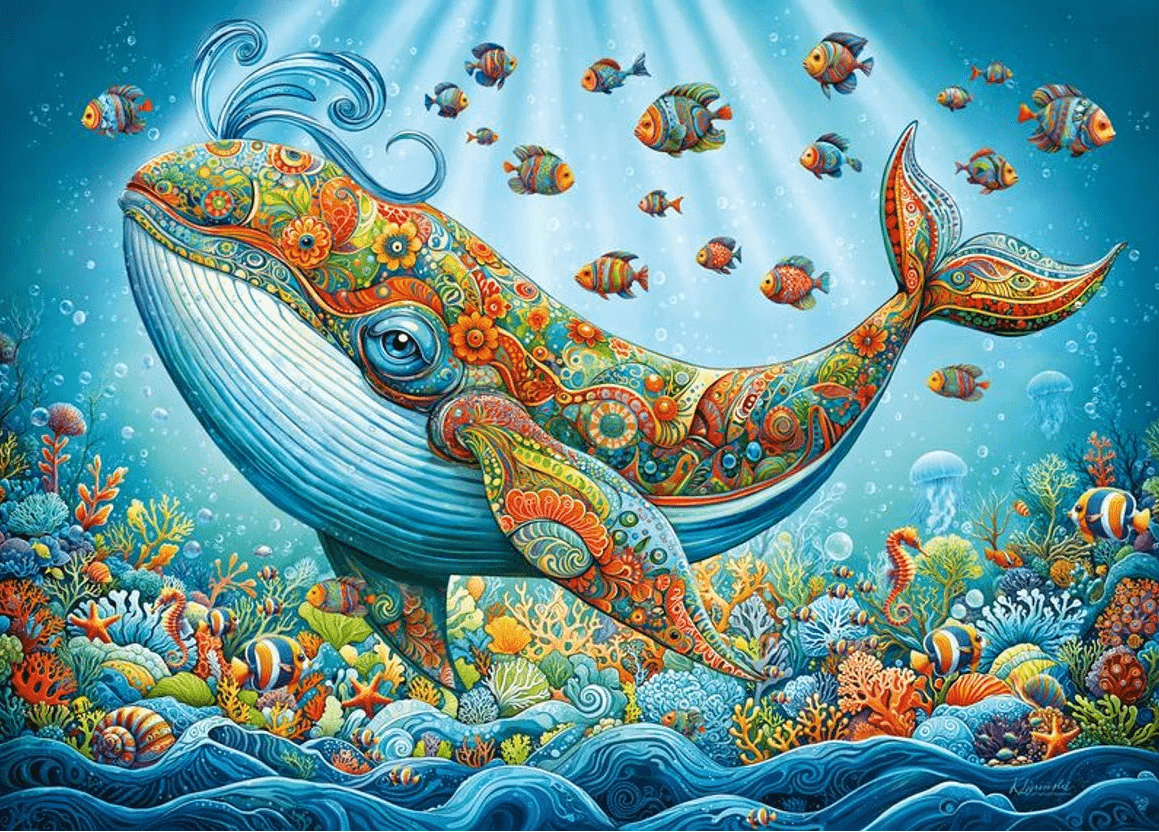 Bálnaherceg Cherry Pazzi 1000 darabos kirakó puzzle (CP - 30974) - puzzlegarden