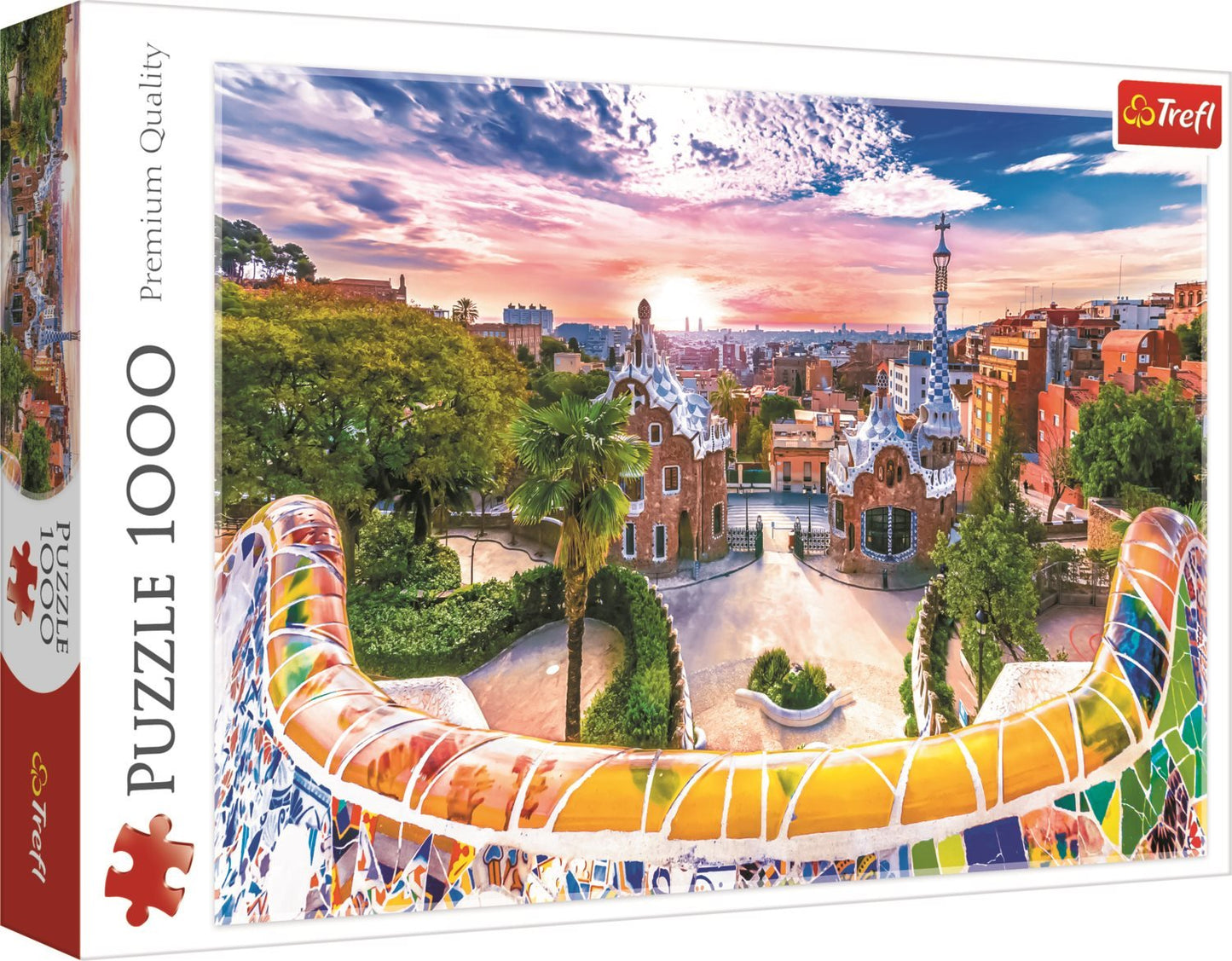 Barcelona, Spanyolország Trefl 1000 darabos kirakó puzzle (TR - 10711) - puzzlegarden