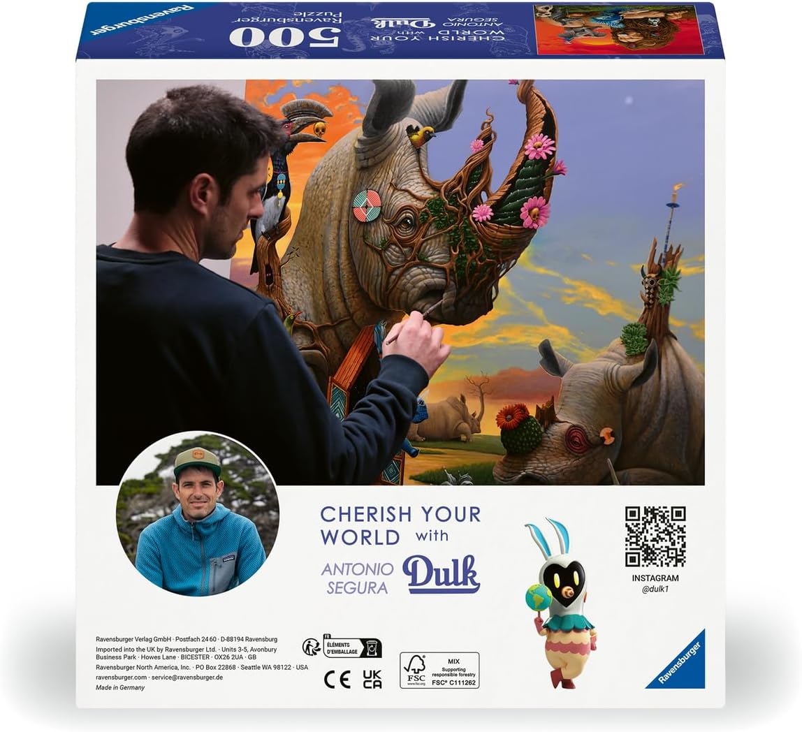 Becsüld meg a világod – Remény Ravensburger 500 darabos kirakó puzzle (RA - 12001470) - puzzlegarden