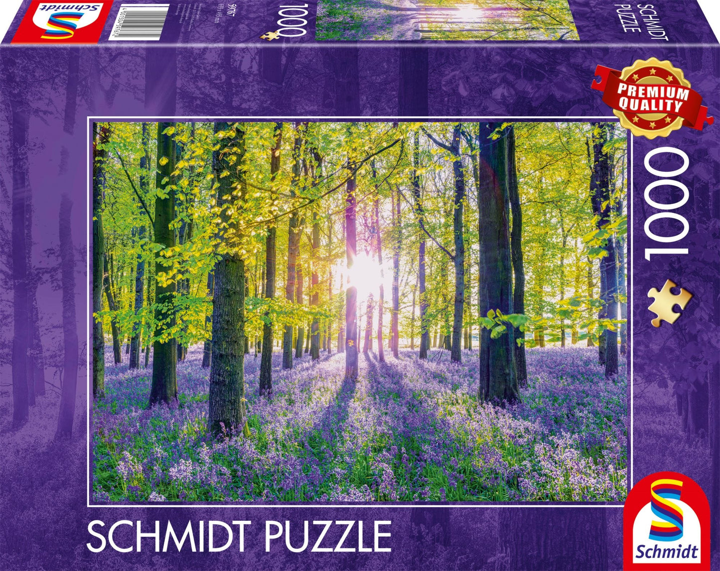 Békés Harangvirág Erdő Schmidt Spiele 1000 darabos kirakó puzzle (SCH - 59767) - puzzlegarden