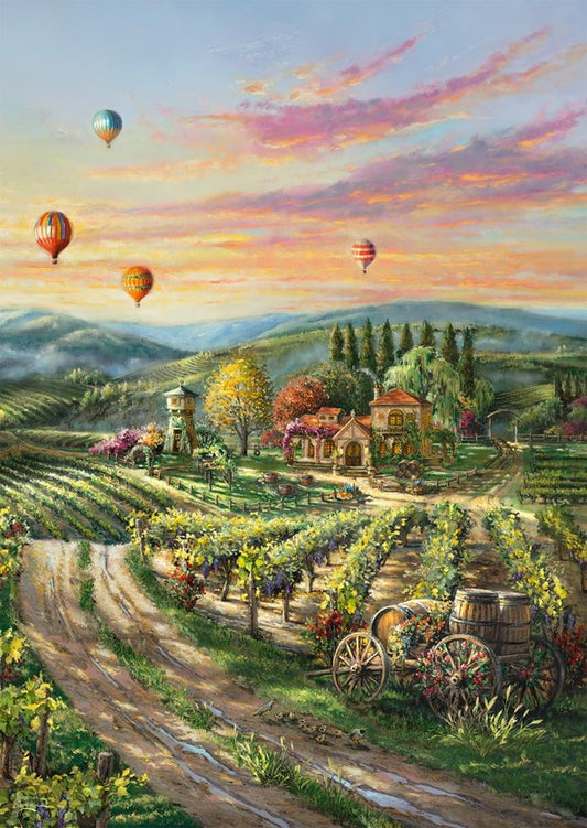 Békés Szőlőhegy Schmidt Spiele 1000 darabos kirakó puzzle (SCH - 57366) - puzzlegarden