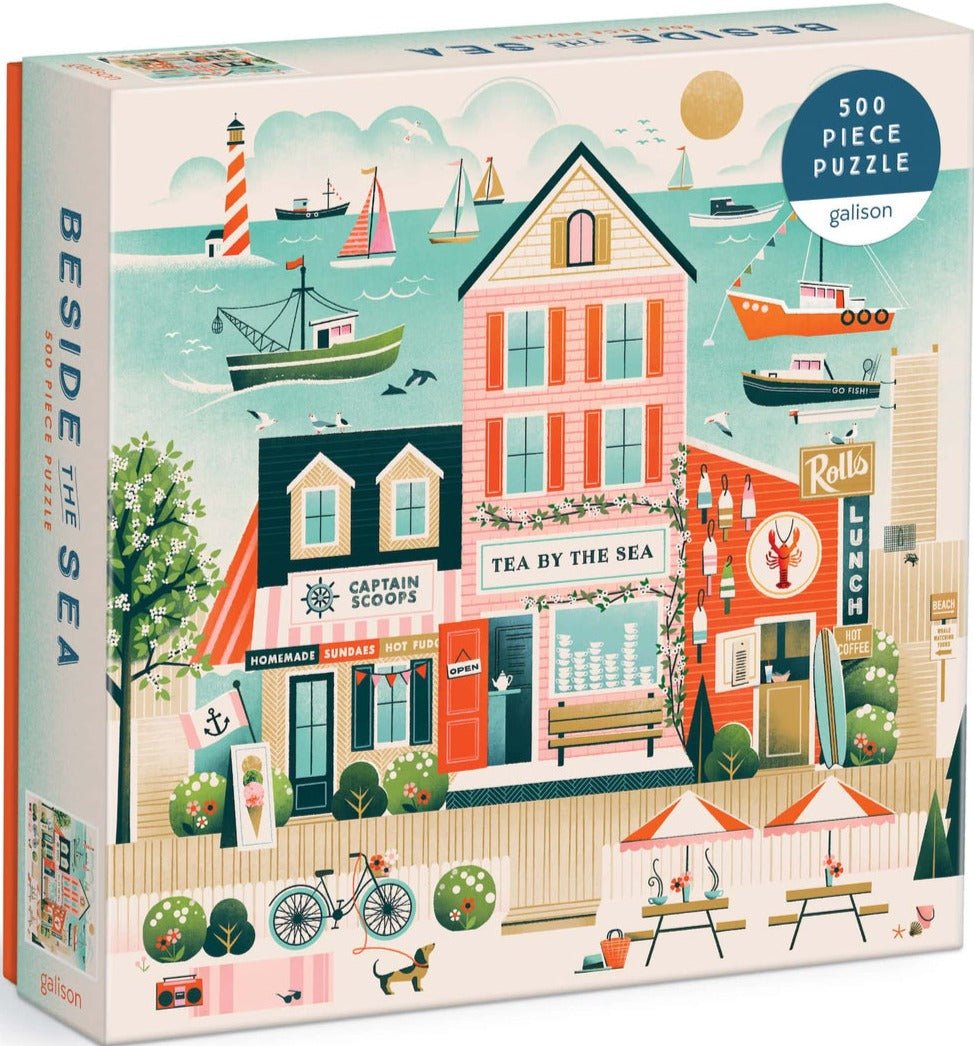 A Tengerparton Galison 500 darabos kirakó puzzle (GA - M041823B) - puzzlegarden
