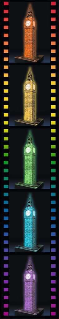 Big Ben - London - 3D Night Edition Ravensburger 226 darabos kirakó puzzle (RA - 12588) - puzzlegarden