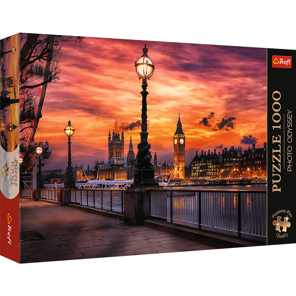 Big Ben, London Trefl 1000 darabos kirakó puzzle (TR - 10827) - puzzlegarden