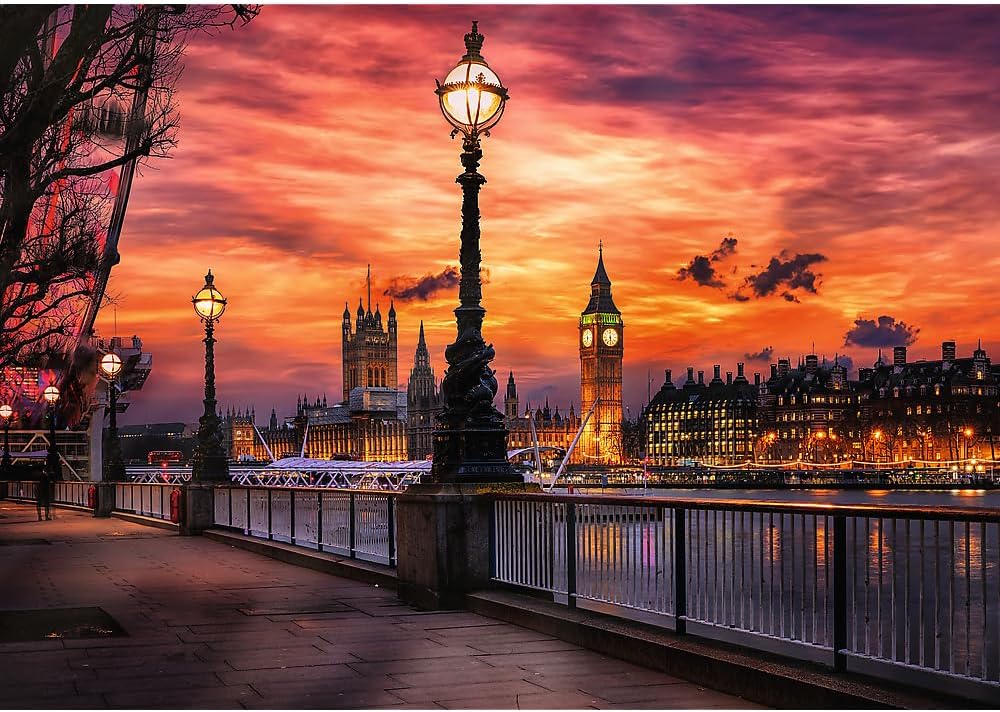 Big Ben, London Trefl 1000 darabos kirakó puzzle (TR - 10827) - puzzlegarden