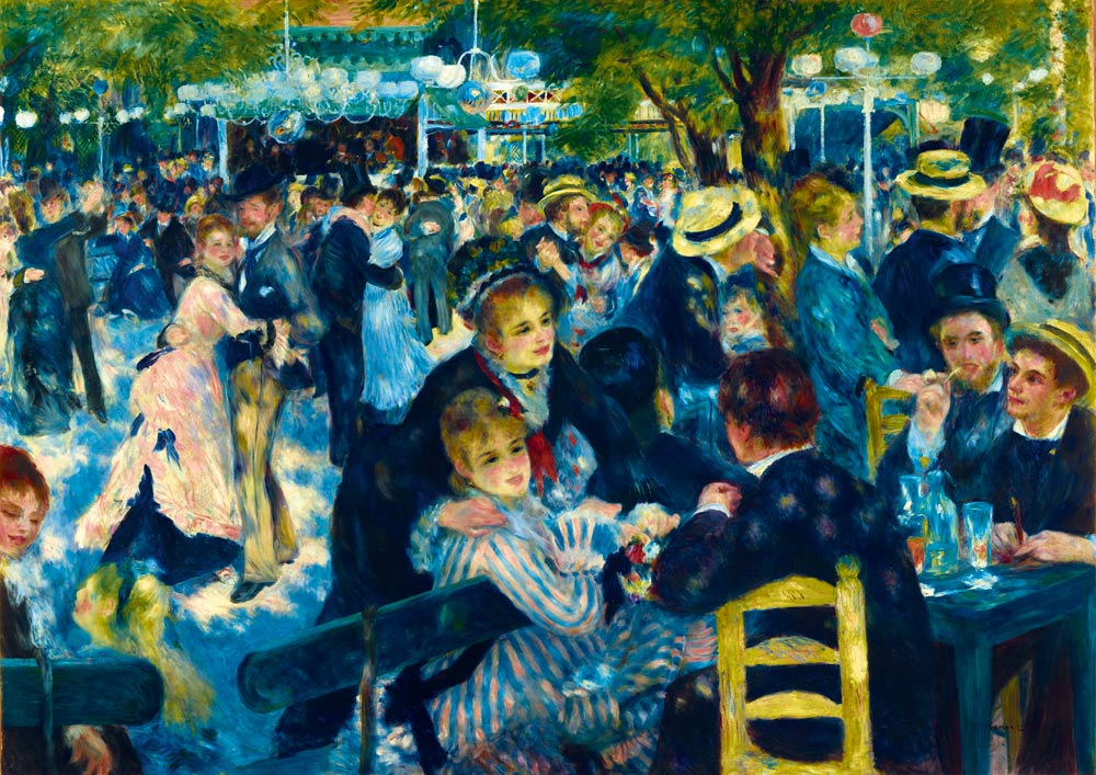 Auguste Renoir - Bál a Moulin de la Galette - ben Bluebird 1000 darabos kirakó puzzle (BB - P - 60049) - puzzlegarden