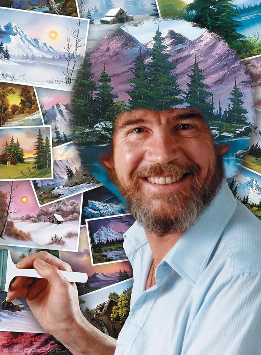 Bob Ross Aquarius 500 darabos kirakó puzzle (AQ - 62380) - puzzlegarden