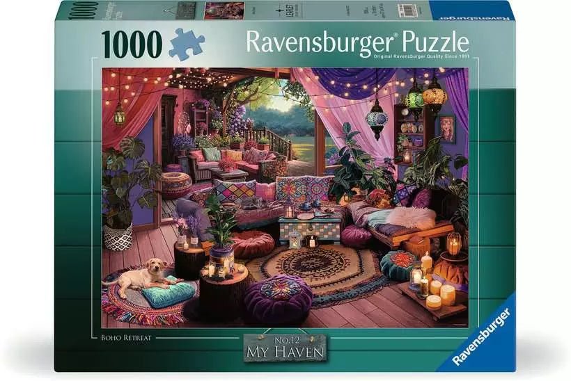 Boho menedék Ravensburger 1000 darabos kirakó puzzle (RA - 12001455) - puzzlegarden