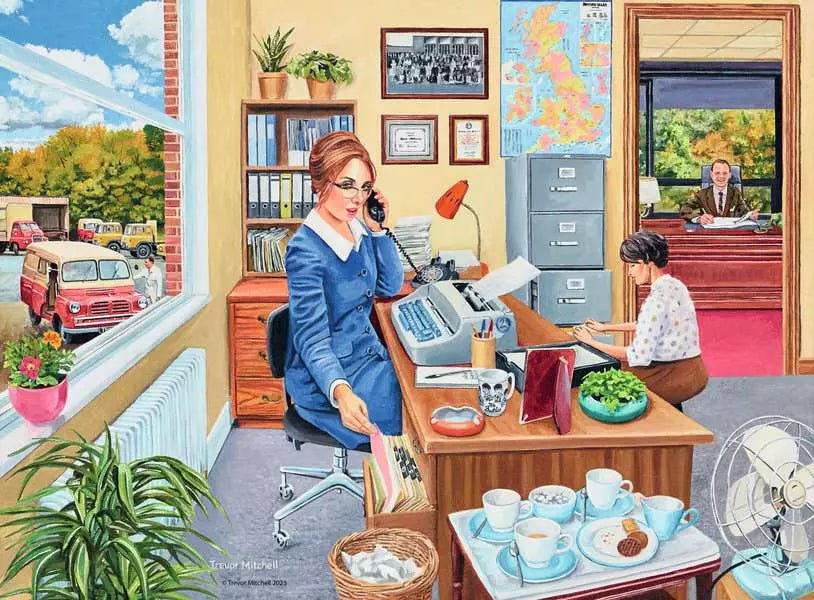 Boldog idők No. 6 – Dolgos hétköznapok emlékei - 4x500 Ravensburger 500 darabos kirakó puzzle (RA - 17490 4005556174904) - puzzlegarden