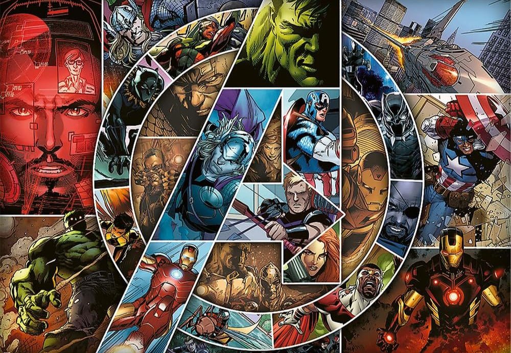 Bosszúállók: Hősök Trefl 1000 darabos kirakó puzzle (TR - 10934) - puzzlegarden