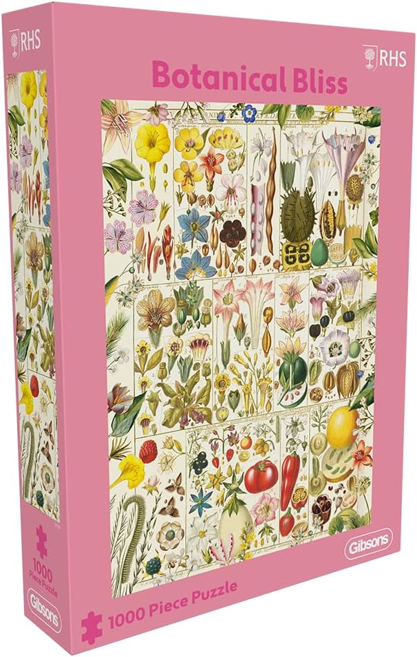 Botanikai művészet Gibsons 1000 darabos kirakó puzzle (G - G7160) - puzzlegarden