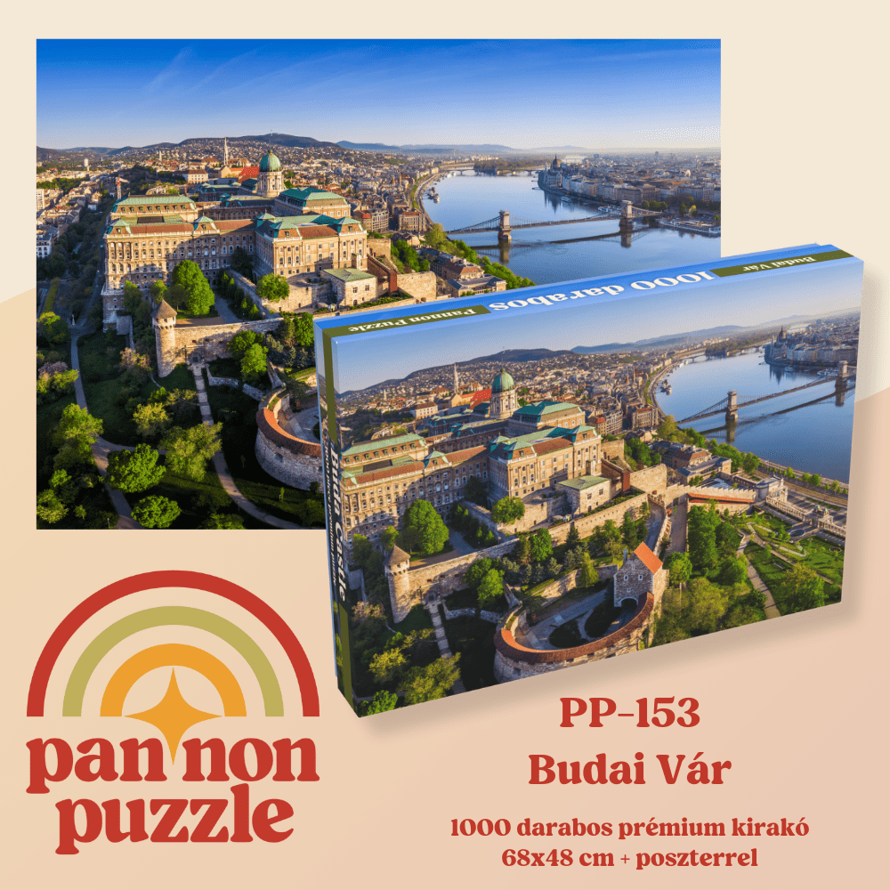 Budai Vár Pannon Puzzle 1000 darabos kirakó puzzle (PP-152) - puzzlegarden
