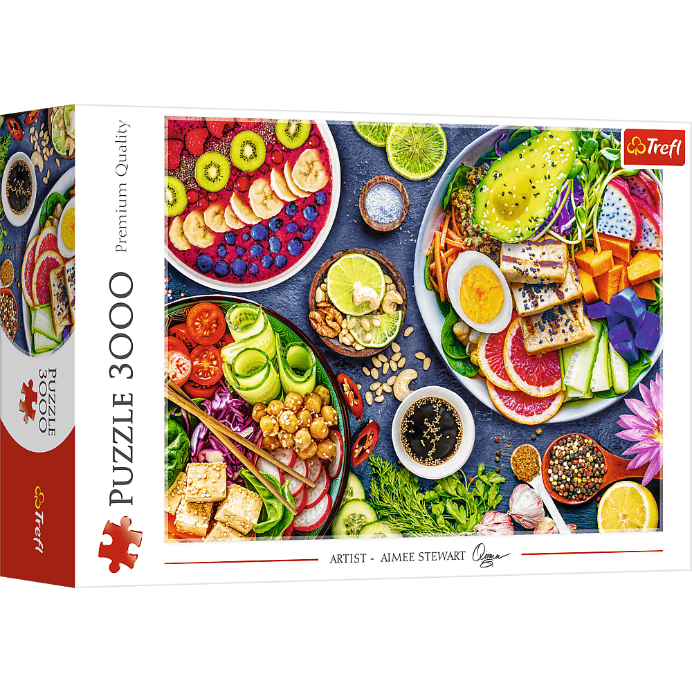 Buddha Tál Trefl 3000 darabos kirakó puzzle (TR - 33077) - puzzlegarden