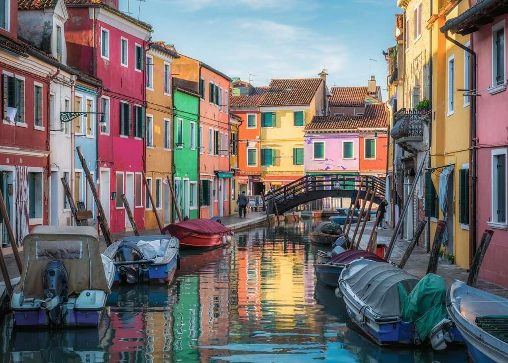 Burano, Olaszország Ravensburger 1000 darabos kirakó puzzle (RA - 12000623) - puzzlegarden