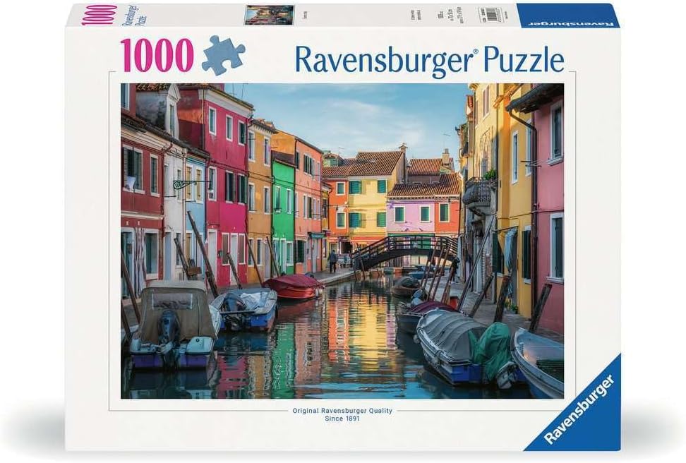 Burano, Olaszország Ravensburger 1000 darabos kirakó puzzle (RA - 12000623) - puzzlegarden
