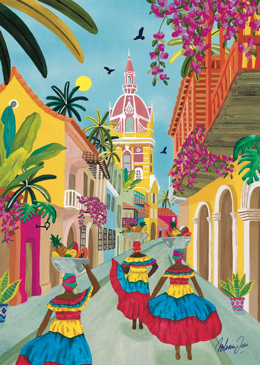 Cartagena Pieces & Peace 1000 darabos kirakó puzzle (PaP - 0007) - puzzlegarden