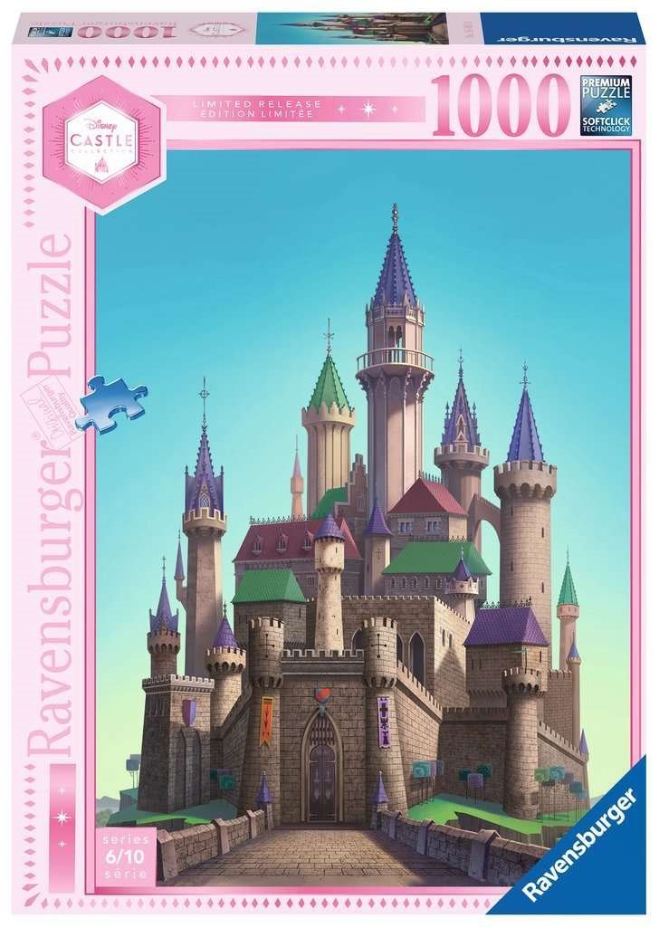 Castle Collection - Csipkerózsika kastélya Ravensburger 1000 darabos kirakó puzzle (RA - 16495) - puzzlegarden