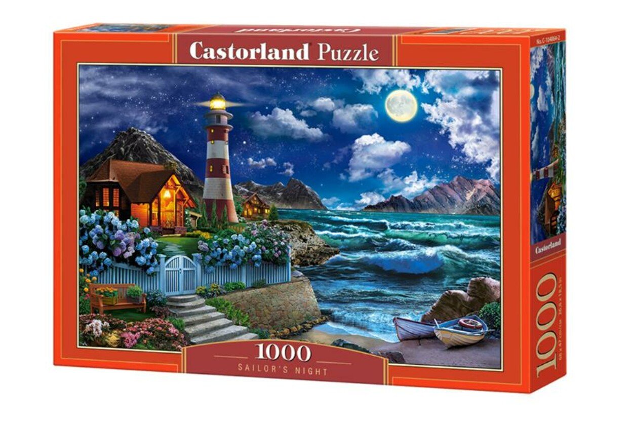 A tengerész kunyhója Castorland 1000 darabos kirakó puzzle (C - 104864) - puzzlegarden